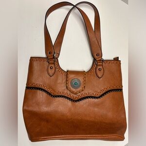Sam & Hadley B m C ok Boho Western Bobo Style Bling‎ Bag